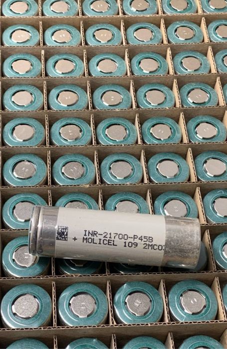 Якісні елементи без браку! Molicel P45B аккум21700