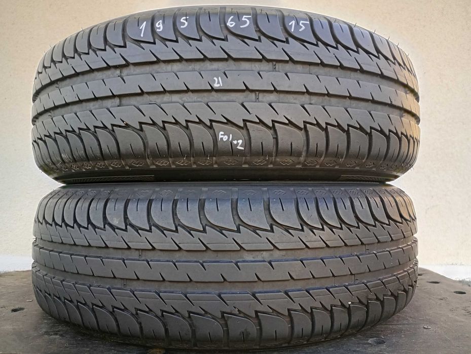 195/65 r15 -2шт- Kleber 21р. шини резина літо 195 65 15 (f01*2)