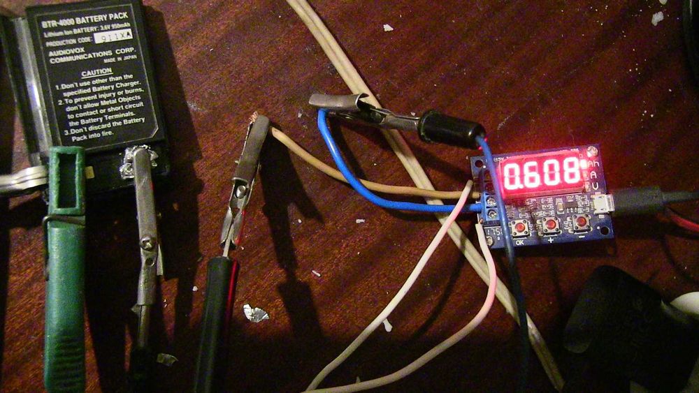 Аккумулятор Audiovox BTR-4000  3.6V  made in Japan