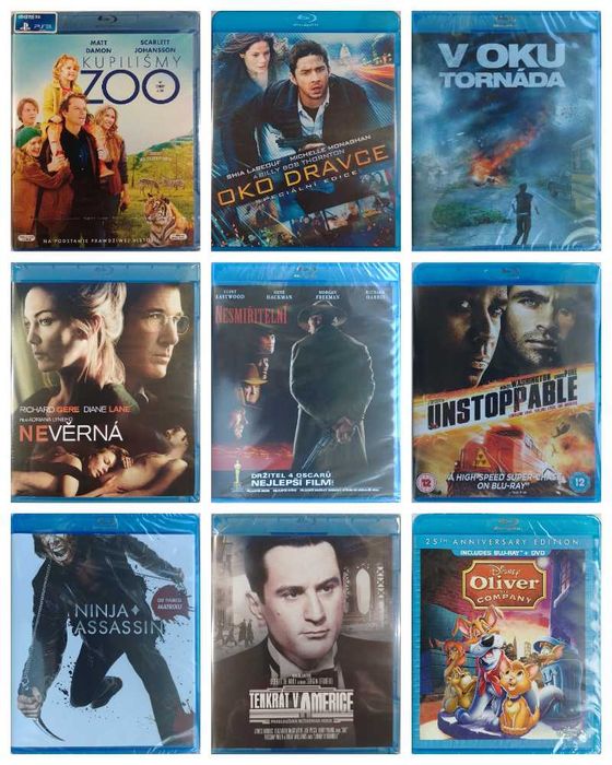 Blu-ray Диски Amaray с русским и украинским языком