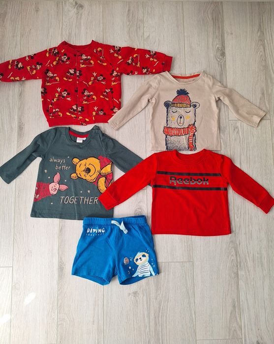 Paka ubrań chłopięcych rozmiar 80