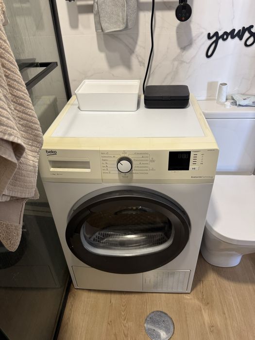 Beko máquina de secar roupa 8kg A+++ bomba de calor EcoGentle