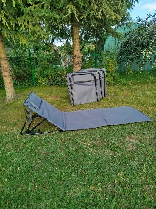 4 nowe Leżaki,maty plażowe z oparciem
