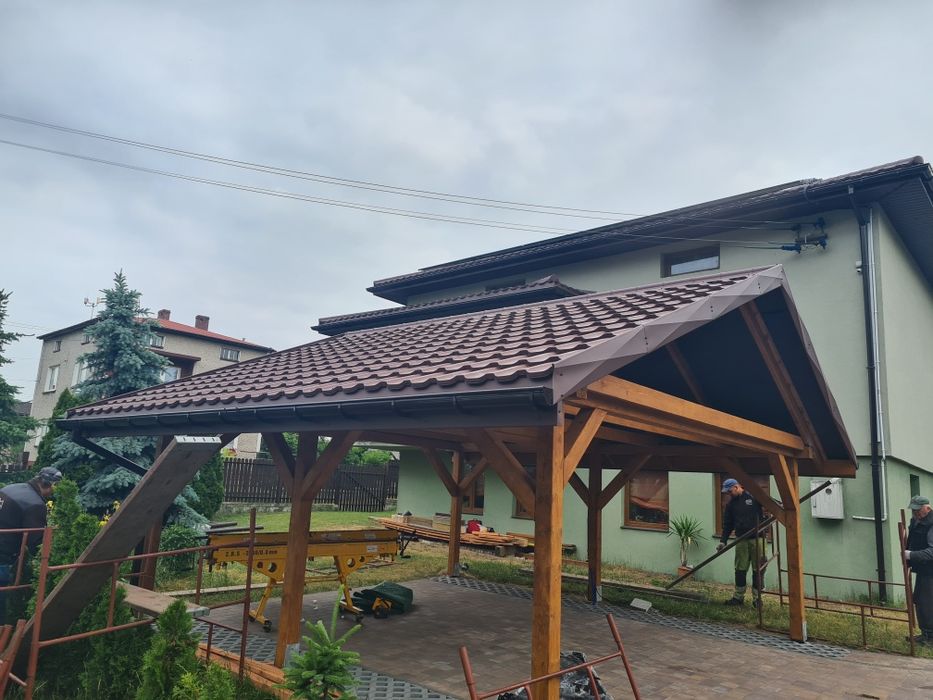 Pokrycia dachowe, podbitki dachowe, dachy