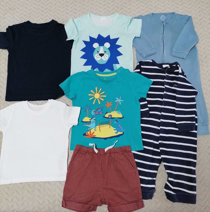 Лот одягу 9-12 міс хлопчик