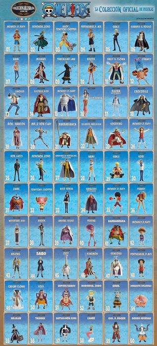 Coleção One Piece Salvat ( 8€ cada )
