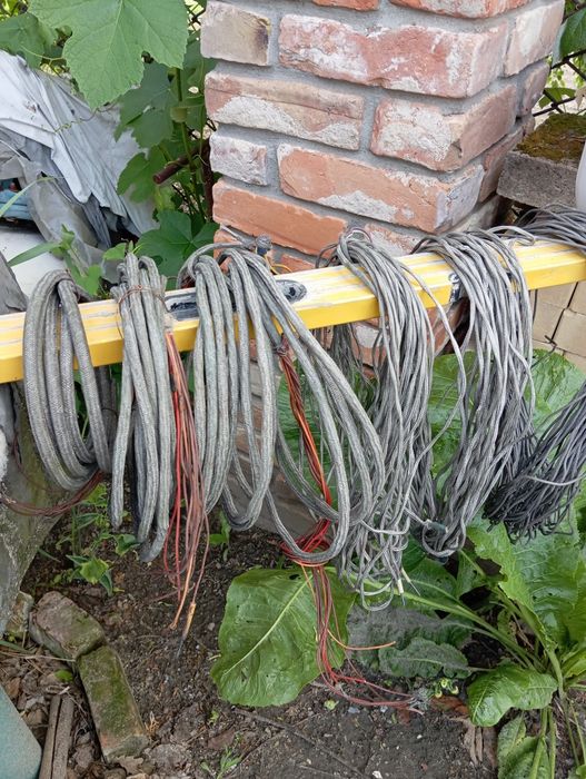 Провод медный экранирований б/у