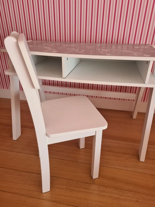 Secretária e cadeira criança Vertbaudet