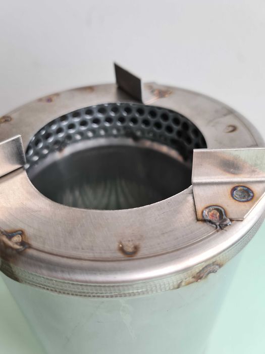 Щепочниця піролізна нержавіюча сталь