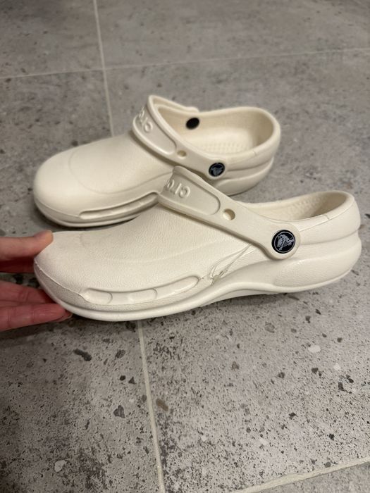 Нові! Оригінал! Crocs M5 W7 36-37 23.5-24 см колір білий