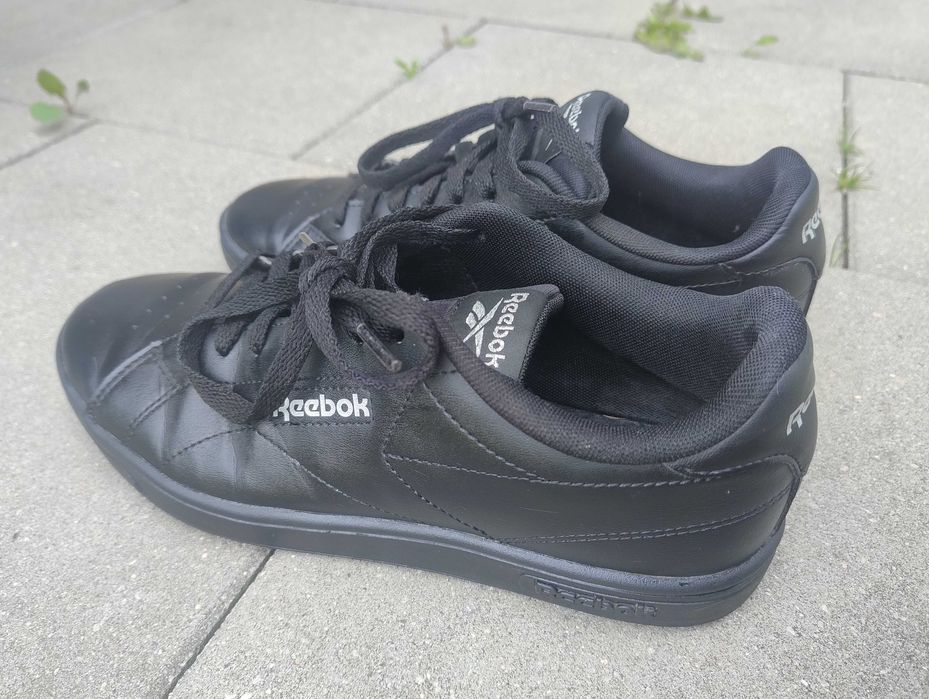 Reebok buty sportowe czarne 39 model Court Clean 100074382