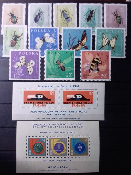 Znaczki pocztowe rok 1960-1