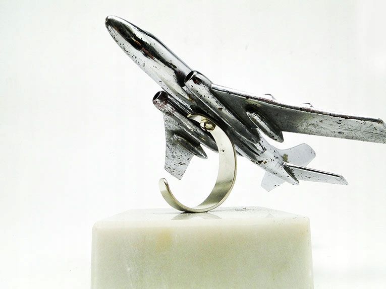 F7B Postument na biurko ART DECO samolot