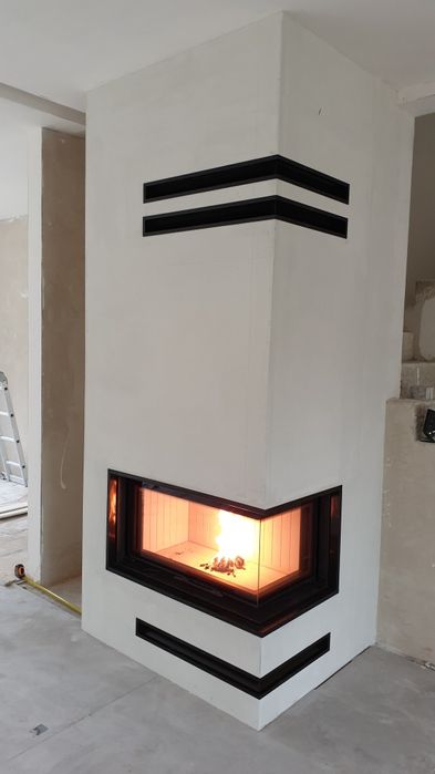 Kominek wkład narożny montaż 10 lat gwarancji Opoczno