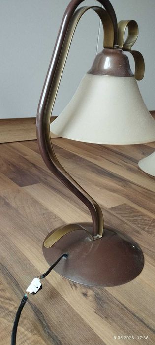 Komplet lamp w stylu klasycznym – lampa wisząca + 3 lampki nocne