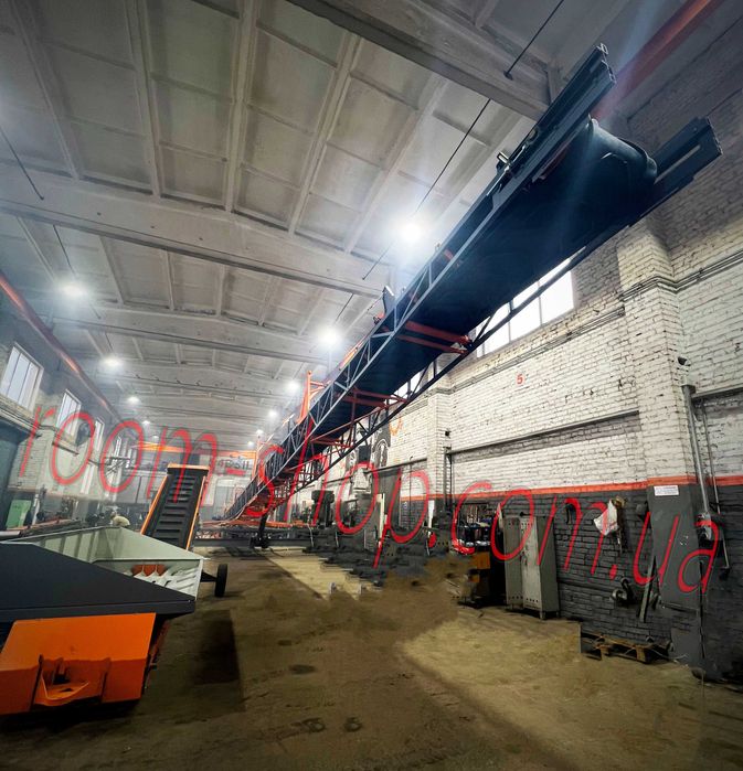 Стрічковий конвеєр, транспортер, розгрузчик,  навантажувач, ленточный