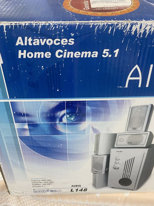 Aparelhagem de som nova
