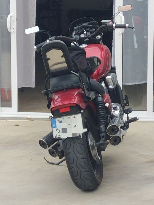 Honda Magna Vf750C troco por trail com acerto