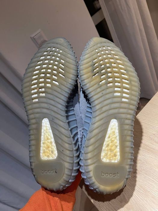 adidas Yeezy boost 350 v2 steel grey 44 2/3 zebra white black carbon