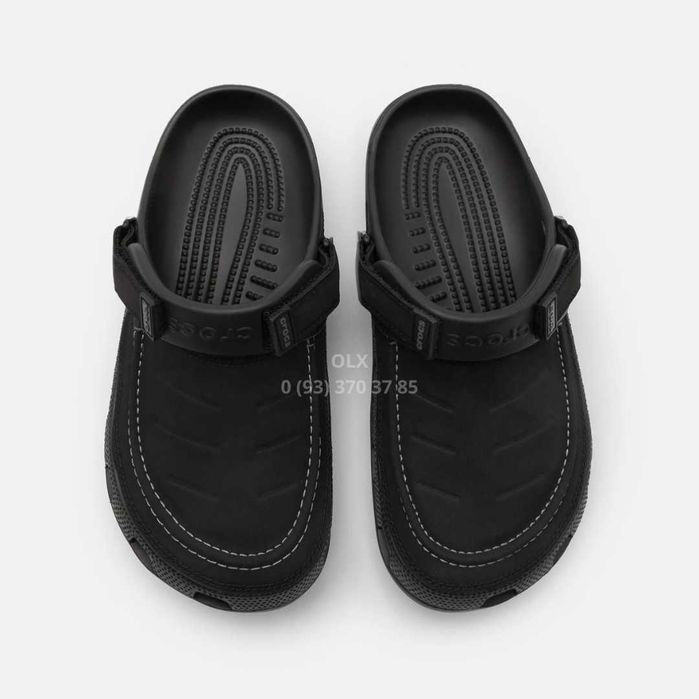crocs Yukon Vista Clog Black Espresso Крокси Чоловічі кроксы мужские