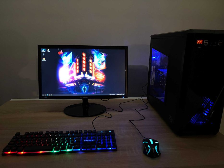 Zestaw Do Gier i5 4x3.2GHz/GTX960-2GB/Ram-16GB/SSD240+1TB/Samsung 22'