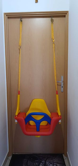 Huśtawka 3 w 1, do 50 kg, do domu lub na dwór