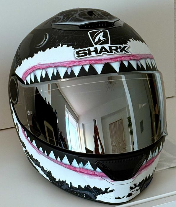Capacete NOVO Shark Spartan WHT Matt (50% DESCONTO) Tamanho L
