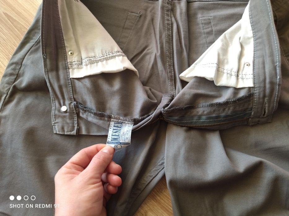 Spodnie jeans męskie L