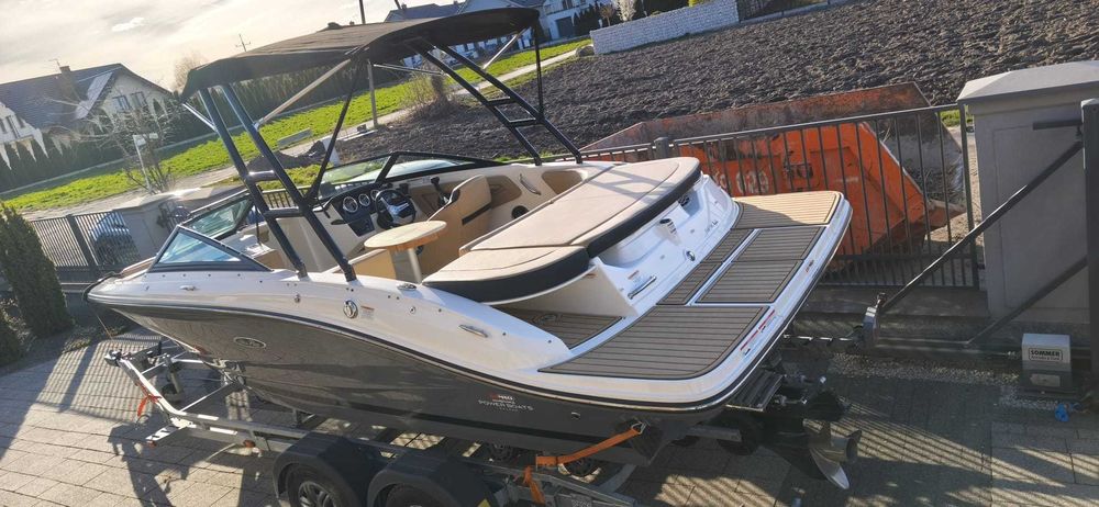 Sea Ray SPX 190 z przyczepą Lorries,       JAK NOWA