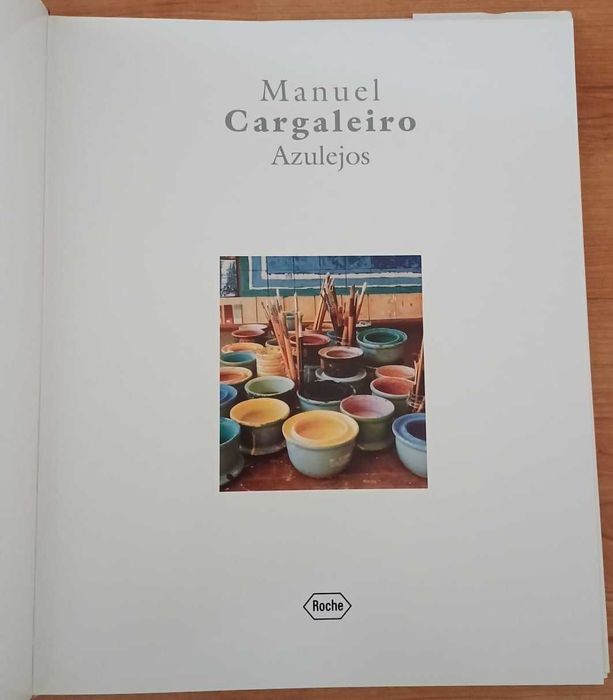 LIVRO: Manuel Cargaleiro - Azulejos