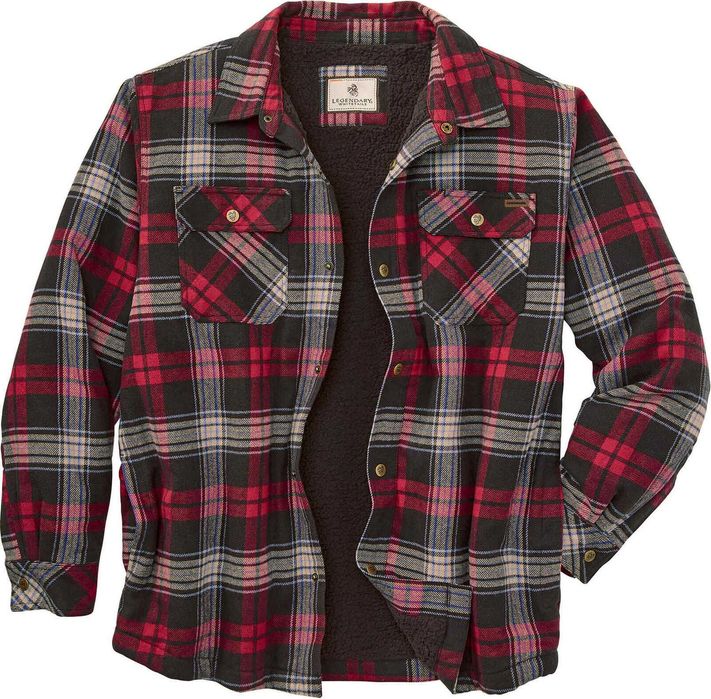 Куртка-сорочка тепла Legendary Whitetails Deer Camp Flannel — Розмір L