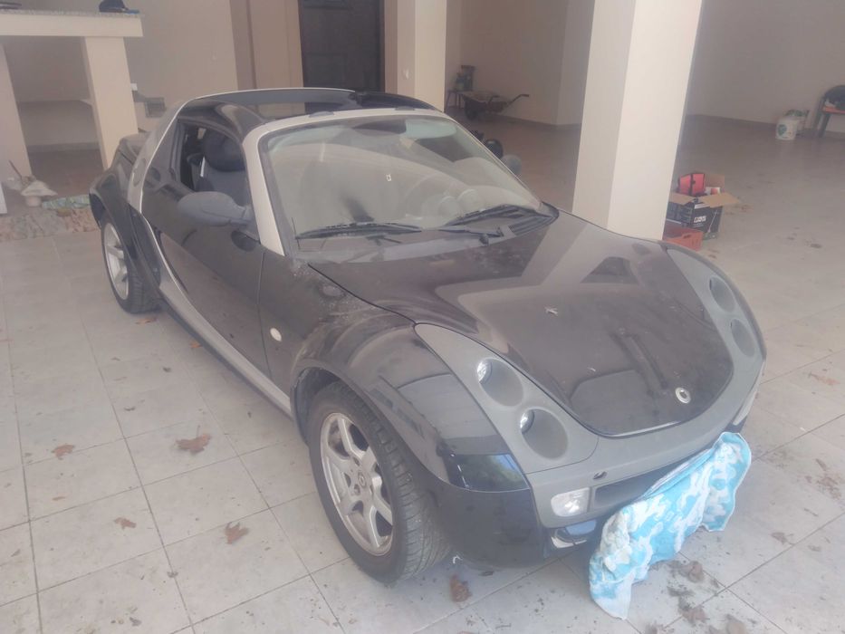 Smart roadster para peças completo matricula estrangeira