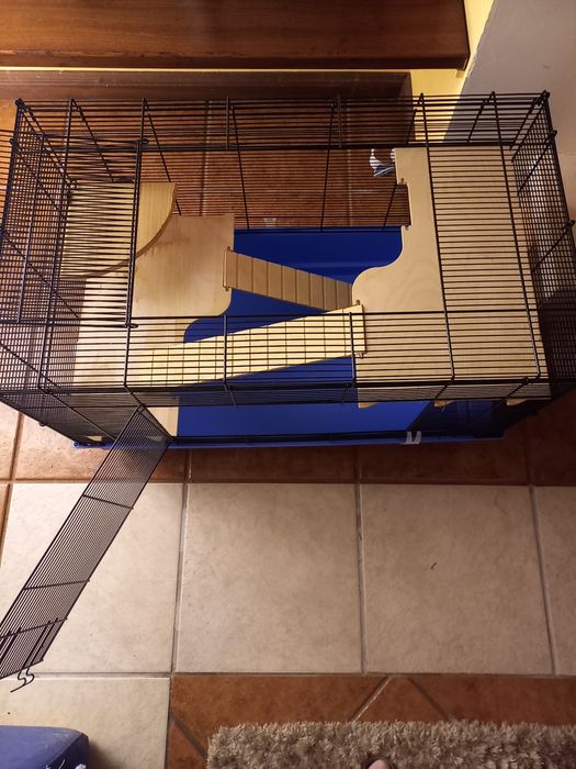 Gaiola grande para hamster em 2a mão