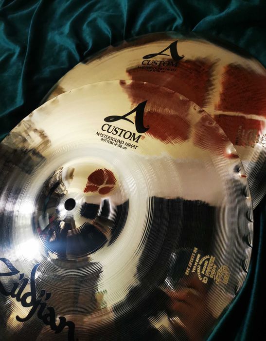 NOWY Zildjian A Custom mastersound 14" Hi-Hat talerze Perkusja