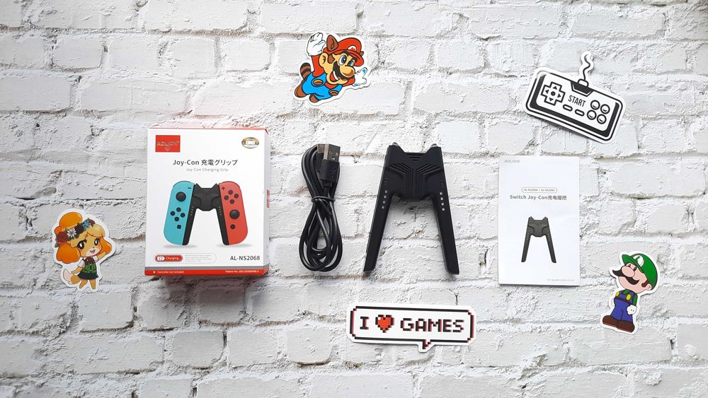 Charging Grip - зарядний пристрій для Joy-Con Nintendo Switch Type-C