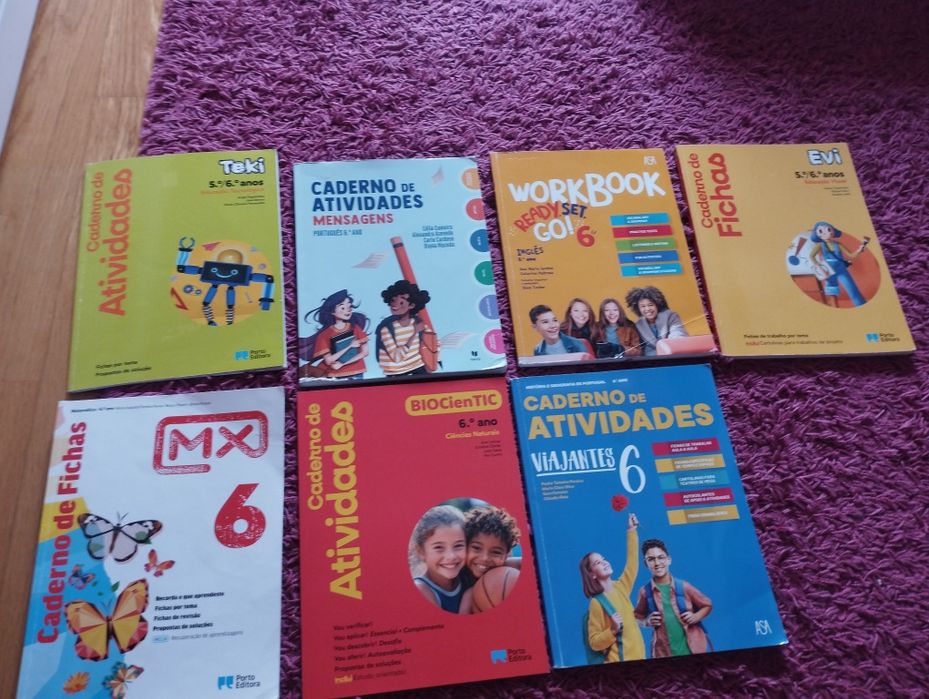 Cadernos de atividades 5/6 ano