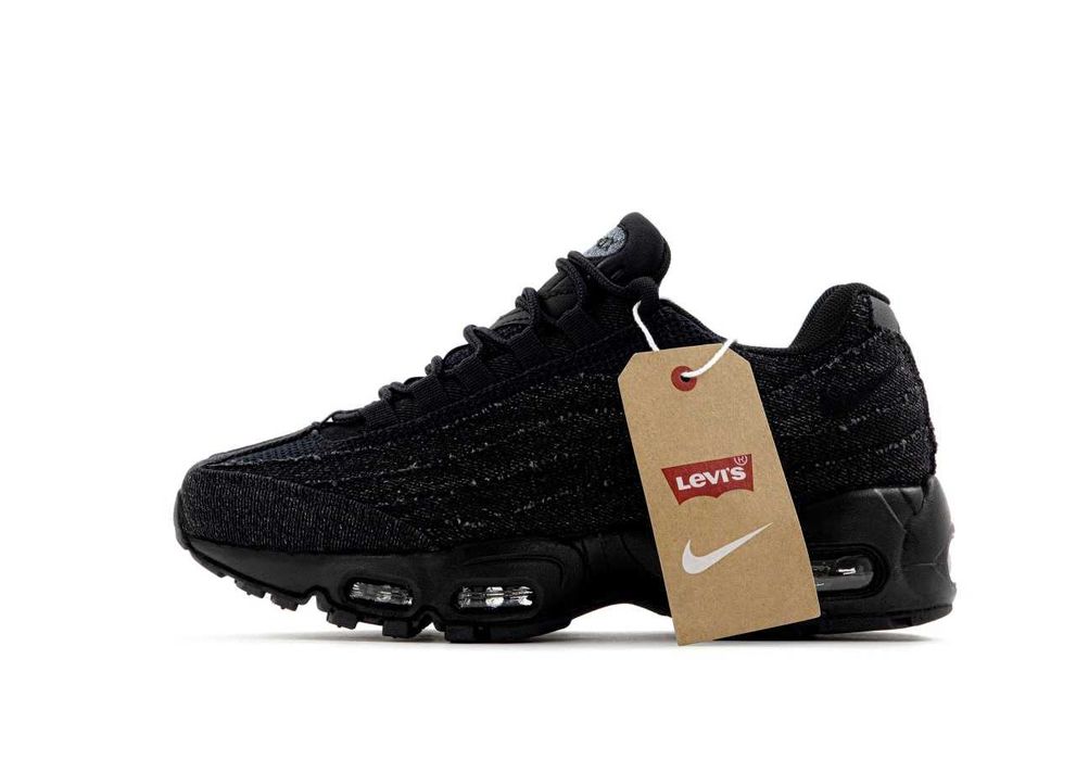 Мужские кроссовки LEVI'S x Nike Air Max 95 "Black" 41-45