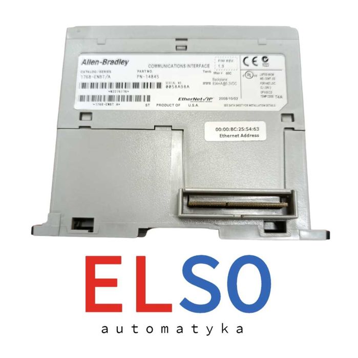 Moduł komunikacyjny CompactLogix L4X EtherNet/IP Module 1768-ENBT/A