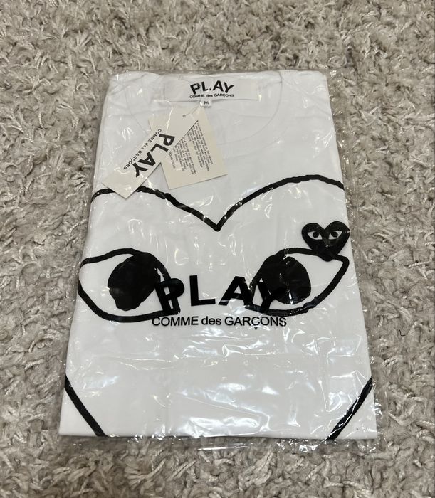 Comme des garcons play футболка