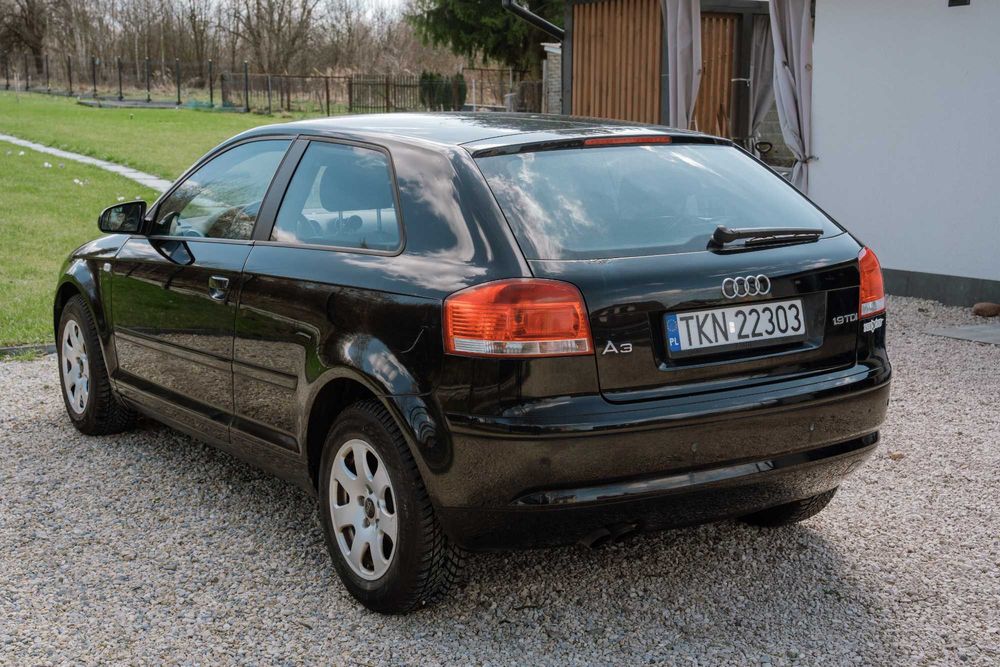 Audi A3 1.9 TDI 105 KM 2006 klima 2 kluczyki po serwisie