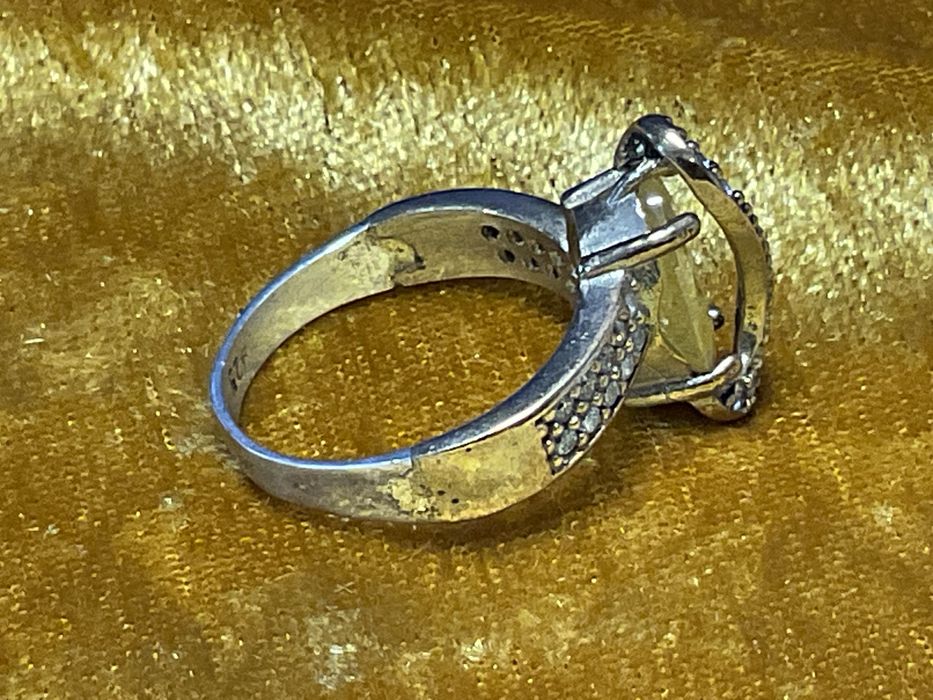 Anel senhora prata 925 m