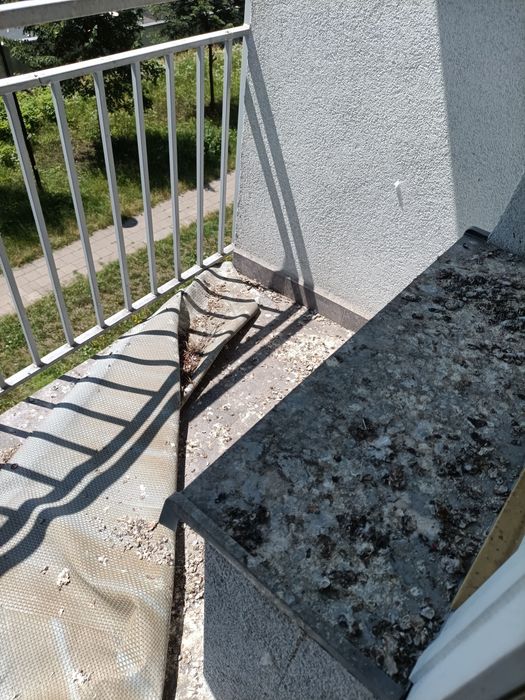 Czyszczenie mycie sprzątanie balkonów