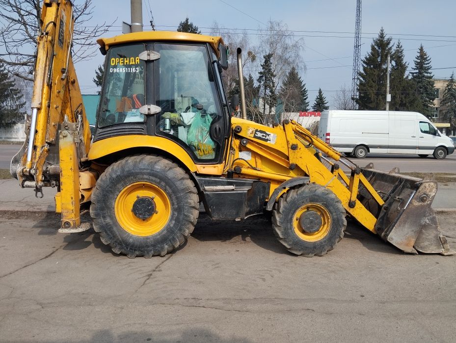 Оренда Послуги JCB 3CX Екскаватора-Погрузчика Трактора ФОП
