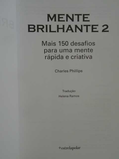 Mente Brilhante 2 de Charles Phillips - 1ª Edição