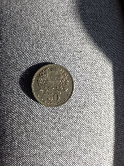 Moeda 50 centavos 1953