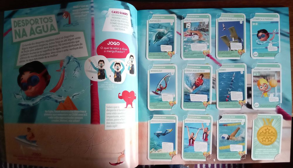 Super Desportos - - - Colecção Completa - Pingo Doce - - - - - Cromos