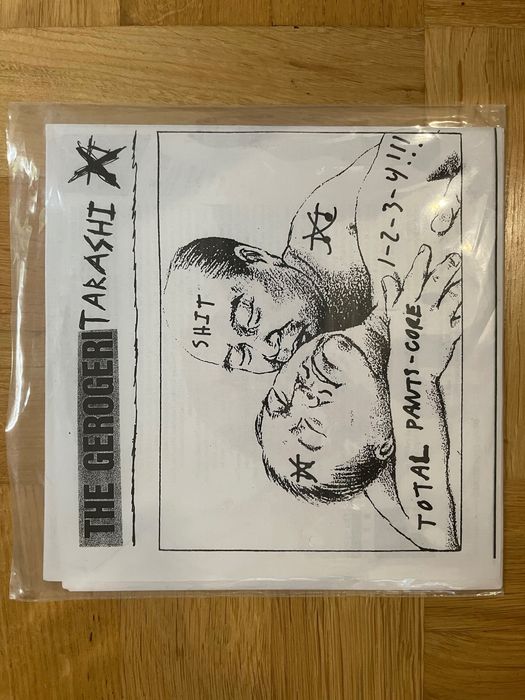 Gerogeritarashi/The Earwigs split 7” EP Masonna Hanatarash Gerogerigegege noise core Minch