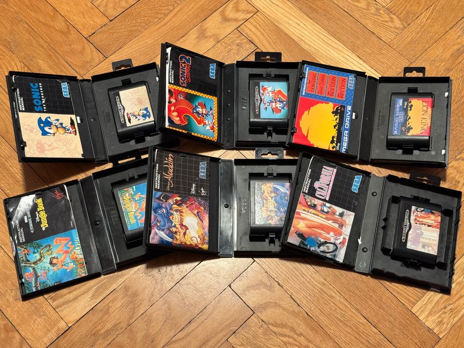 Zestaw gier, Sega Mega Drive