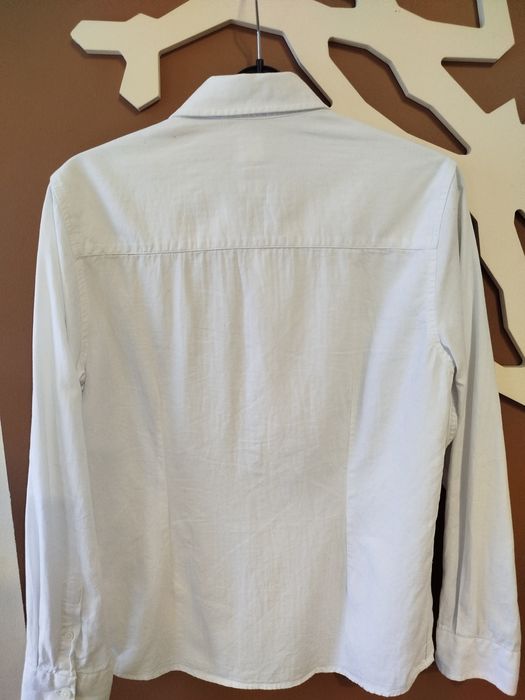 Koszula biała chłopięca 158