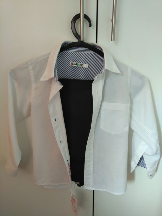 Camisa Maiorista e calças Zippy c etiqueta 3/4 anos, portes incluídos